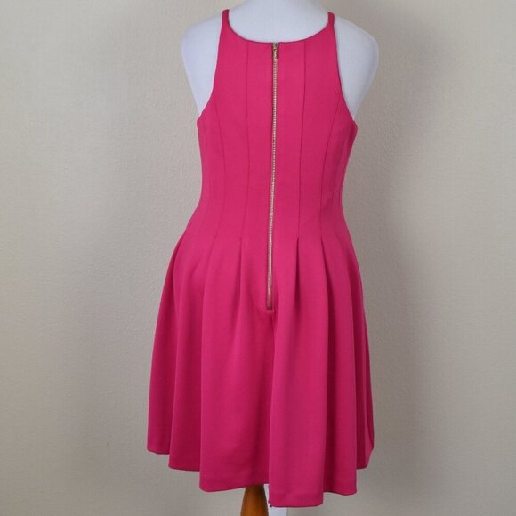Calvin Klein Scuba Fit and Flare Dress - 12 - Picture 5 of 8